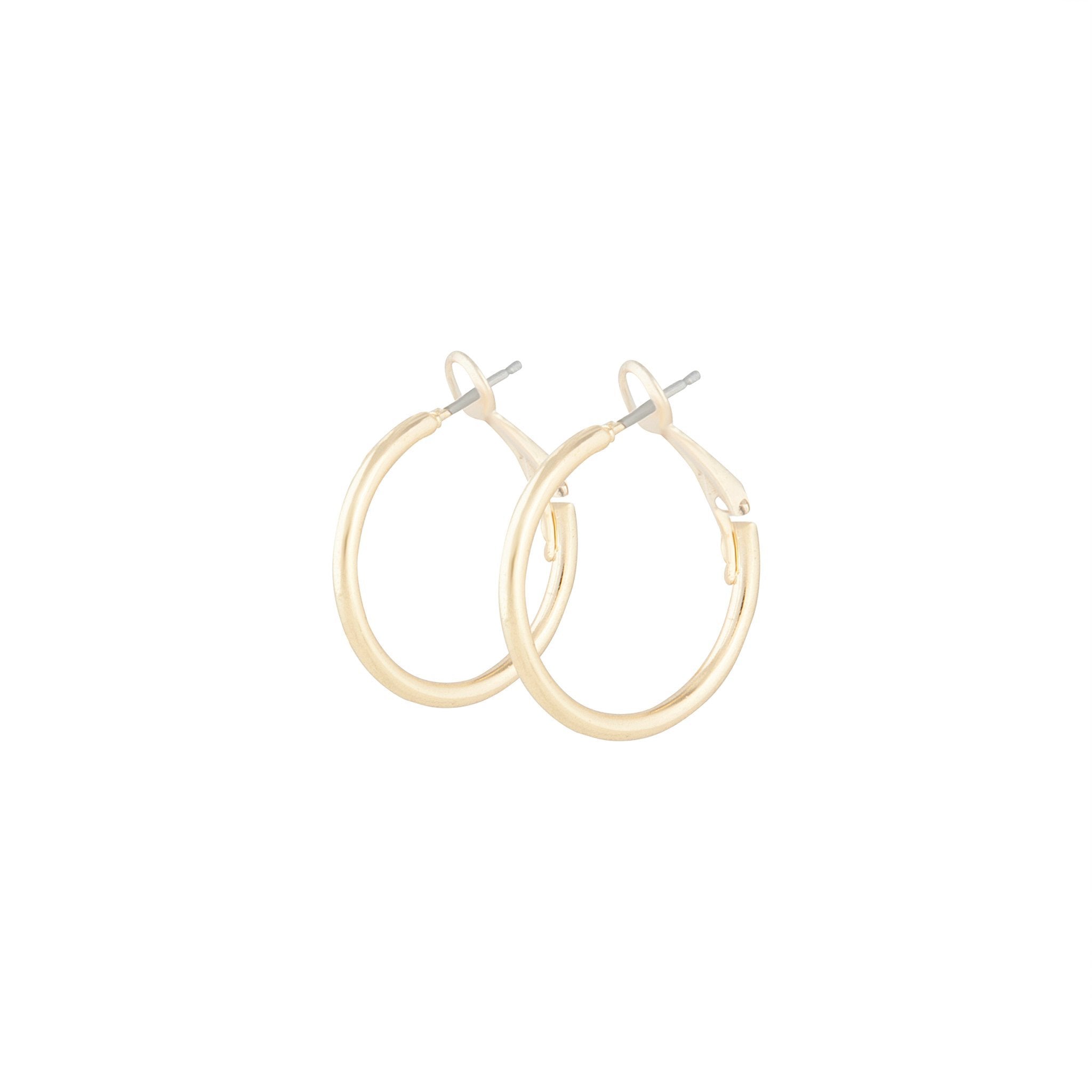Polished Dainty Hoop Earrings