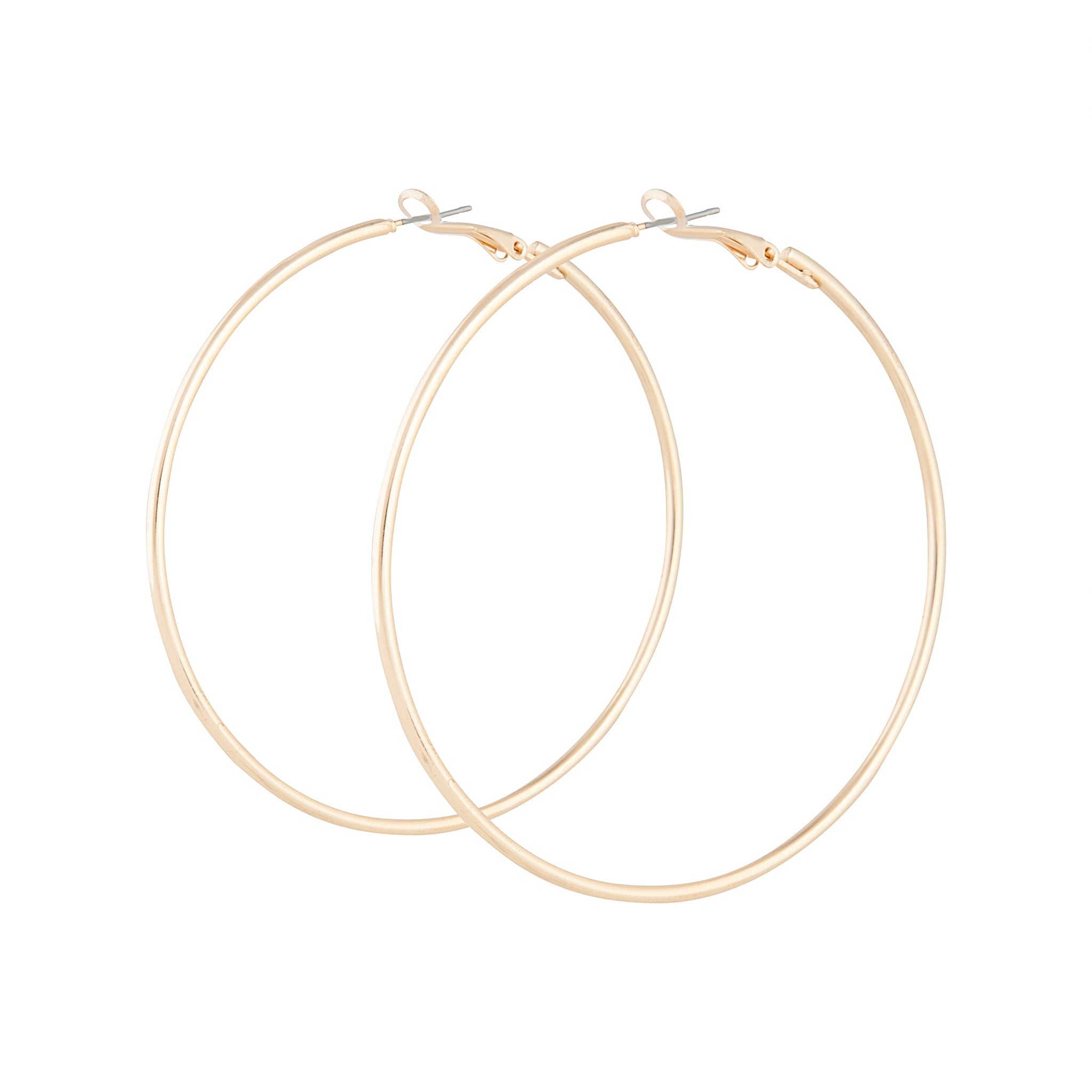 Classic Thin Hoop Earrings