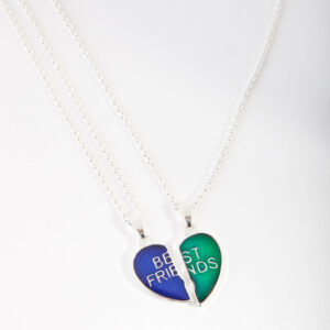 Kids Rhodium Heart Necklace Pack