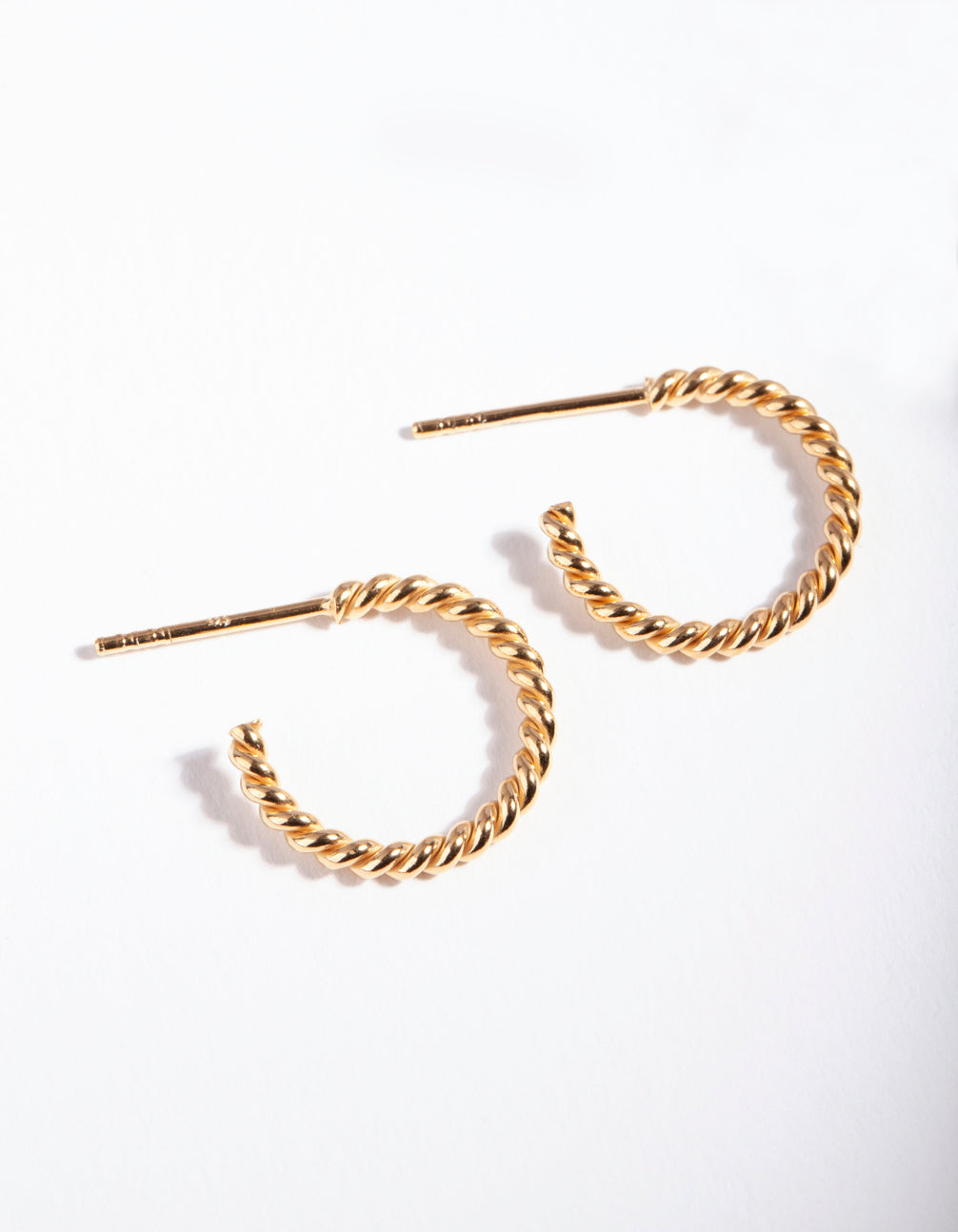 Open Rope Hoop Earrings
