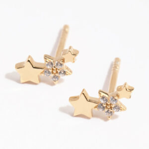 Star Cluster Stud Earrings