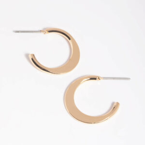 Flat Hoop Earrings