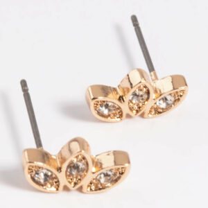 Wing Crawler Stud Earrings