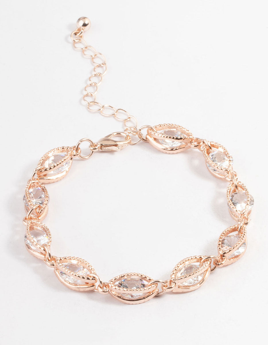 Rose Classic Marquise Bracelet