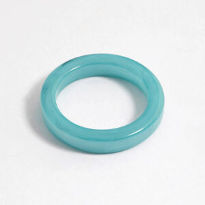 Blue Matte Ring