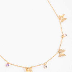 Butterfly Station Necklace