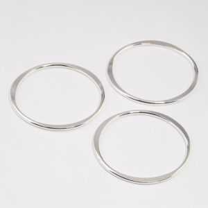 Smooth Organic Bangle Pack
