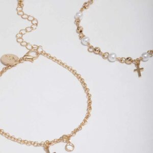 Pearl Cross Bracelet Pack
