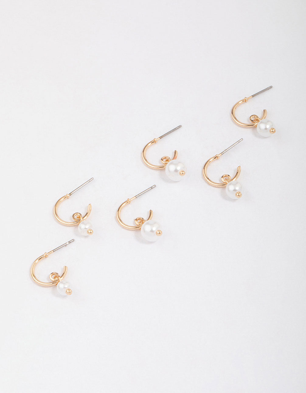 Graduating Pearl Drop Earring 3-Pack