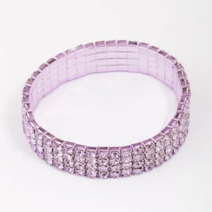 Lilac Stone Stretch Bracelet