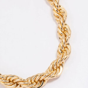 Spiral Thick Chain Necklace