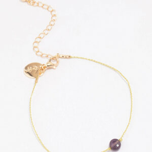 Beaded Stone Bracelet