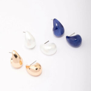 Acrylic Hoop Earring 3-Pack