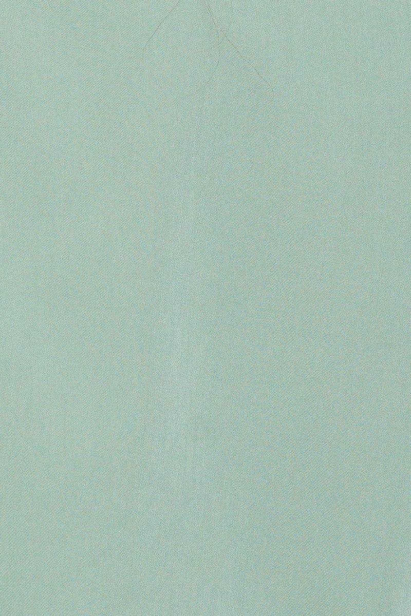 Green Crop Shirts Short Sleeve Collared - Image 6